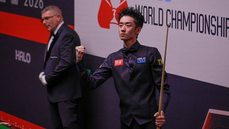中国斯诺克大捷！10-2、13-11、13-8，吴宜泽豪夺3连胜剑指冠军
